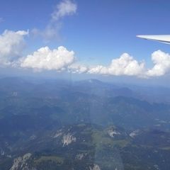Flugwegposition um 12:38:03: Aufgenommen in der Nähe von Gemeinde Turnau, Österreich in 3113 Meter
